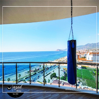2+1 Duplex with Breathtaking Sea View in Antalya - SH 34447